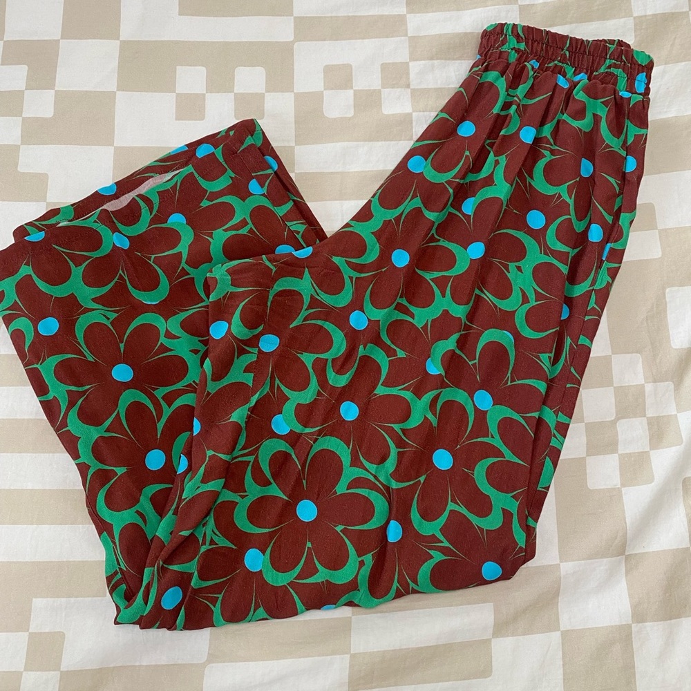 Wray Luna Pant— Midnight Daisy